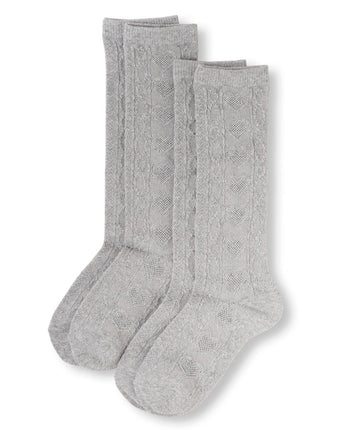 The Children's Place Baby Girls' Socks 2-Pack, H/T