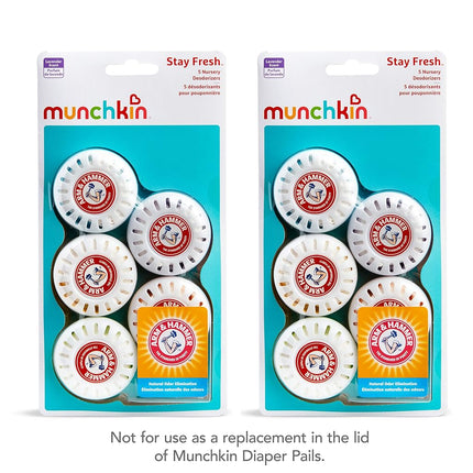 Désodorisants Arm & Hammer pour chambre de bébé, 10 pièces