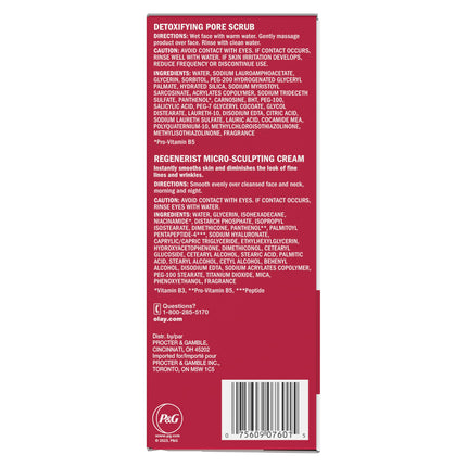 Olay Regenerist Pack Dúo Limpiador y Crema Hidratante Antiedad Avanzado