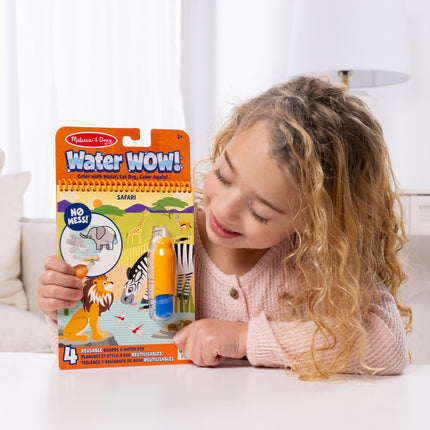 Melissa & Doug Water Wow! Paquete de 6: Animales, Vehículos, Abecedario, Números, Safari, Bajo el Mar