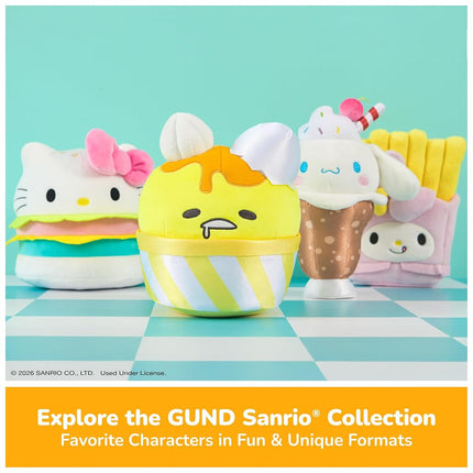 GUND Plush 9in Gudetama Flan Dessert