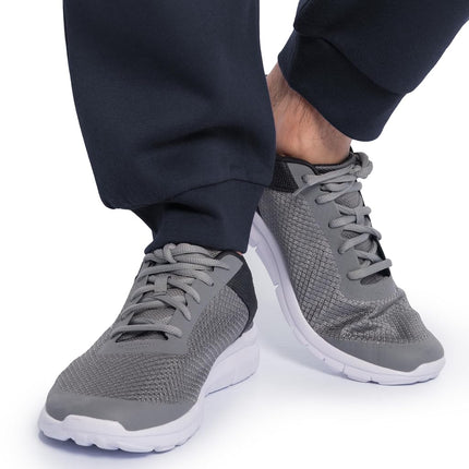 Fruit of the Loom Eversoft Fleece Joggers with Pockets, Relaxed Fit, Moisture Wicking, Breathable, Tapered Sweatpants, Cotton Blend - Navy, XXL