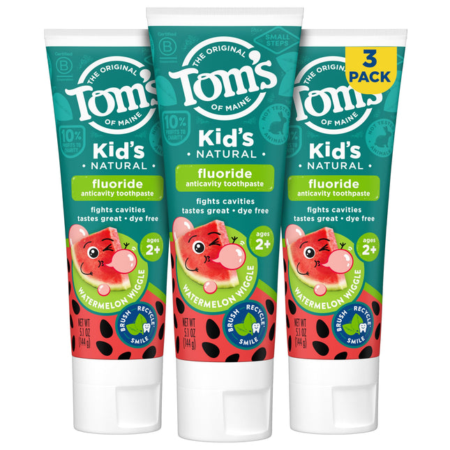 Tom's of Maine Kid's Natural Fluoride Toothpaste, 