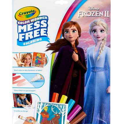 CRAYOLA COLORING PAD & MARKR FROZEN 2