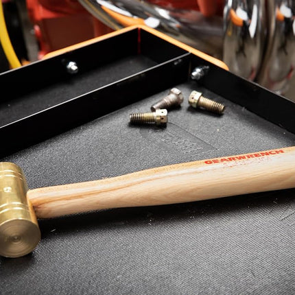 GEARWRENCH Brass Hammer with Hickory Handle | 1 lb. | 81-111G