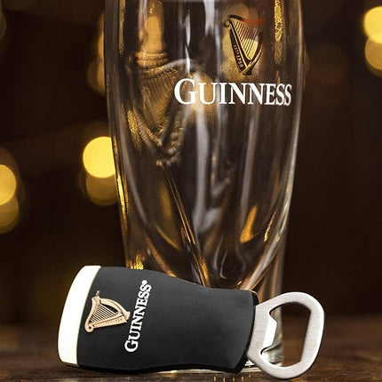 Shamrock Gift Company Guinness Embossed Glass Bottle Opener 450ml