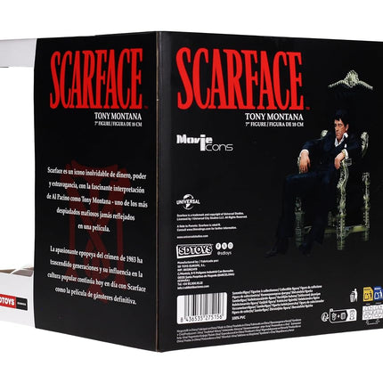 SD Toys Scarface-Tony Montana in Chair Vinyl Action Figure