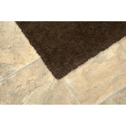 Alfombra de baño Garland Rug tamaño habitación, 5 x 6 pies, Chocolate