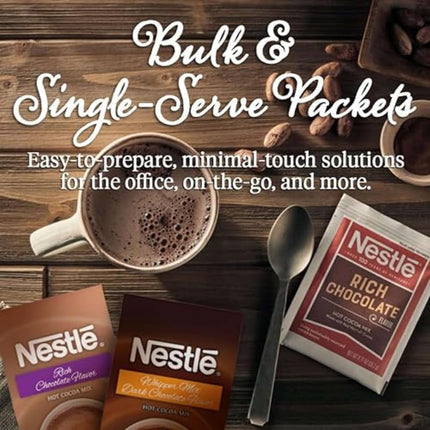 Préparation pour chocolat chaud, chocolat riche, 20 g, 50/BX