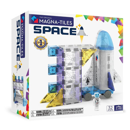 MAGNA-TILES Space 32-Piece Magnetic Construction S