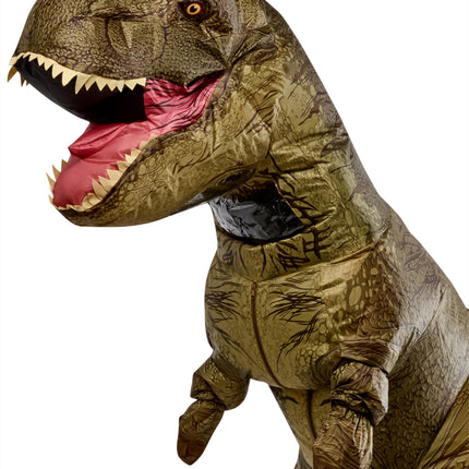 Rubies Jurassic World: T-Rex Inflatable Costume for Teens, Unisex One Size