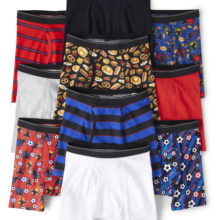 The Children's Place Boys' Cotton Boxer Briefs Und