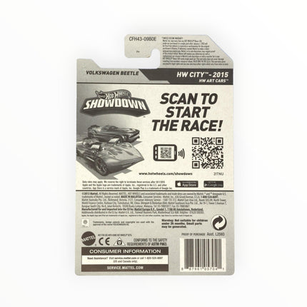 Hot Wheels, 2015 HW City, Treasure Hunt Volkswagen Beetle [Pink] Die-Cast Vehicle #26/250 by Hot Wheels