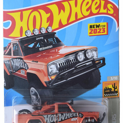 Hot Wheels '73 Jeep C10, Baja Blazers 3/10 [Orange