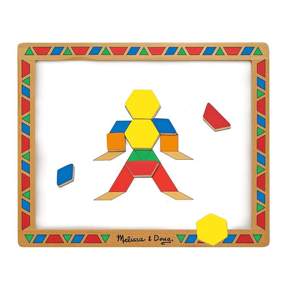 SABLON Melissa & Doug 3590 Magnetic Geometric Figures