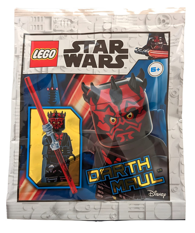LEGO Star Wars Darth Maul Minifigure With Double-Sided Lightsaber