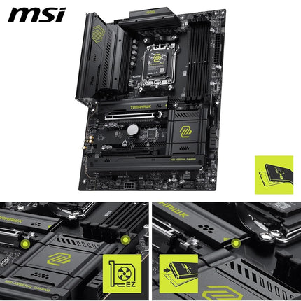 MSI MAG B850 TOMAHAWK WIFI Motherboard, ATX - Ryzen 9000/8000/7000, AM5