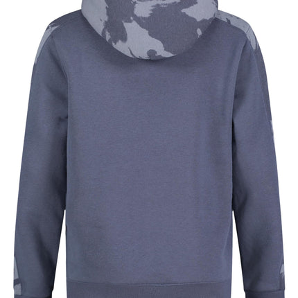 Under Armour Boys' Pullover Hoodie Sweatshirt, Soft & Comfortable Fleece, Outdoor Collection, Gray Micro, S