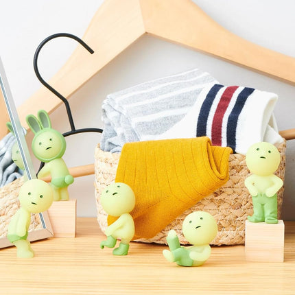 Smiski Dreams Glow in The Dark Figure, Dressing Series, Random Style, 1 Pack