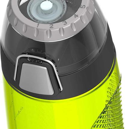 Thermos 24 Ounce Tritan Hydration Bottle with Meter, Lime