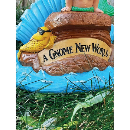 BigMouth Inc Little Mermaid Garden Gnome, Green-thumbed
