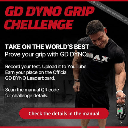 GD DYNO-200 Grip strength tester Digital Hand Dynamometer 200 Kg
