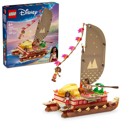 LEGO | Disney Moana 2 Moana's Adventure Canoe - Bu