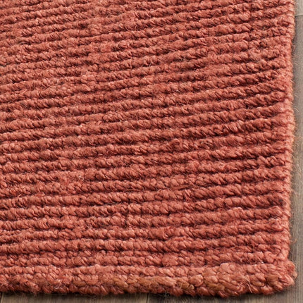 Safavieh Natural Fiber Indoor Hand Made Rectangle Area Rug, Natural Fiber Collection, NF447, in Rust, 91 X 152 cm for Living Room, Bedroom or Any Indoor Space