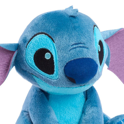 Disney Stitch 7.5" Small Stitch Stuffed Animal - Floppy Ears, Soft & Huggable, Toy for Fans & Kids by Just Play