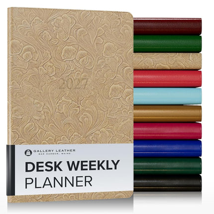 Gallery Leather Desk Weekly Monthly Planner 2027 F