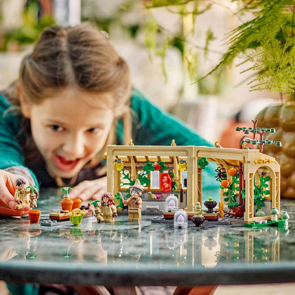 LEGO® Harry Potter™ Hogwarts™ Castle: Herbology Class 76445 Wizard Toys for Girls, Boys and Any Fans Aged 8 Plus, Classroom Playset for Kids, 3 Minifigures, Magic Mandrake Toy Plants