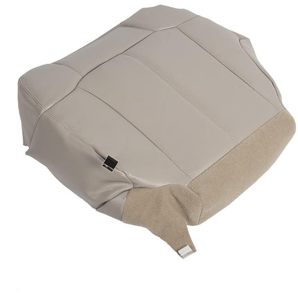 ECOTRIC Driver Bottom Leather Seat Cover Tan for 1999-2002 Chevy Tahoe Suburban Tan 522