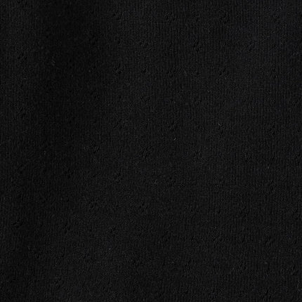 The Children's Place Girls' Basic Long Sleeve V-Neck Knit Shirts, Black, XX-Large