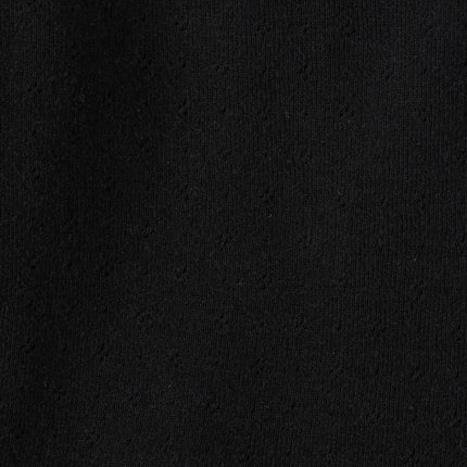 The Children's Place Girls' Basic Long Sleeve V-Neck Knit Shirts, Black, Small