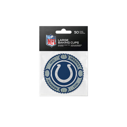 Sports Vault NFL Indianapolis Colts Baking Cupslarge, Team Colors, One Size
