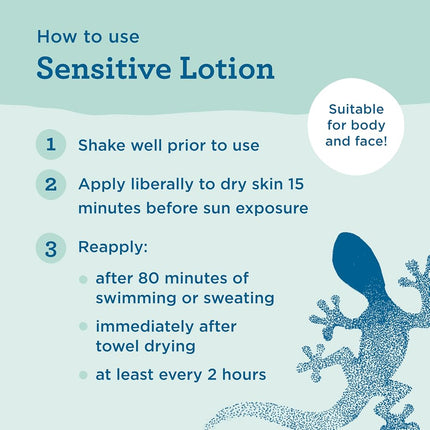 Blue Lizard Australian Sunscreen, Sensitive Mineral Sunscreen, SPF 50, 5 fl oz (148 ml)