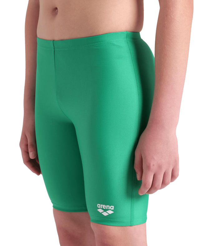 ARENA Boys Feel Dynamo Jammers for Swimming Athletic Knee Length Irish Green