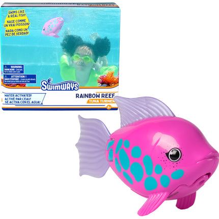 SwimWays Rainbow Reef Fish Toy, Kids Swimming Acce