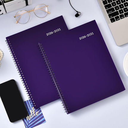 2026-2031 Monthly Planner/Monthly Calendar - 5 Year Planner from Jul. 2026 - Jun. 2031, 60 Month Planners, 9" x 11", Monthlys Calendar 2026-2031 with Tabs + Double-Side Pocket + Durable Polypropylene