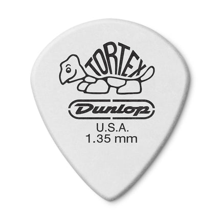 Jim Dunlop 478R1.35 Tortex White Jazz III, 1.35mm,