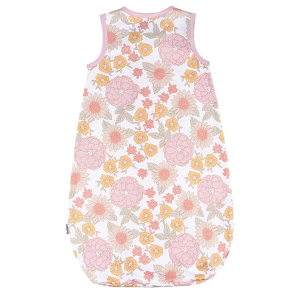 Gerber Unisex Baby Sleepbag Wearable BlanketWearable Blanket, Retro Floral, 0-6 Months