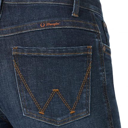 Wrangler Women's Willow Mid Rise Performance Waist Boot Cut Ultimate Riding Jean, Maggie, 7-32
