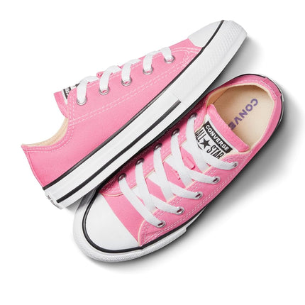 Zapatillas bajas Chuck Taylor All Star de Converse para niños, color rosa, talla 1 M US Little Kid