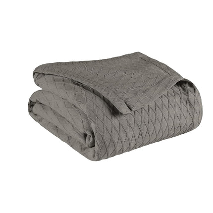 Superior 100% Cotton Thermal Blanket, Soft and Bre