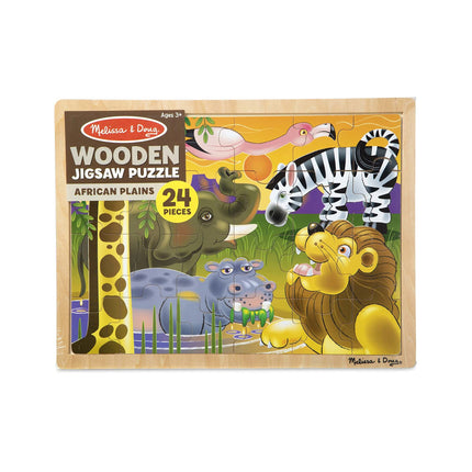 SABLON 2937 Melissa & Doug Puzle Pradera africana (24 piezas) 24 piezas