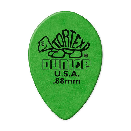 Jim Dunlop 423R.88 Guitar Picks, 0.88 mm, Green