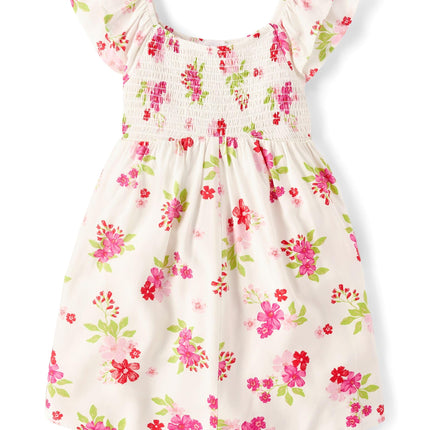 The Children's Place Girls' Smocked Skirt with Sho