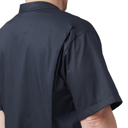 Dickies Mono de Trabajo Manga Corta Flex para Hombre, Azul Marino Oscuro, 1X Short