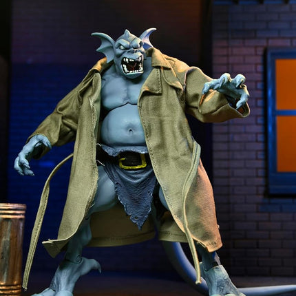 NECA Gargoyles – 1:7 Scale Collectible Action Figure, Detective Broadway “Silver Falcon” (w Closed Wings)