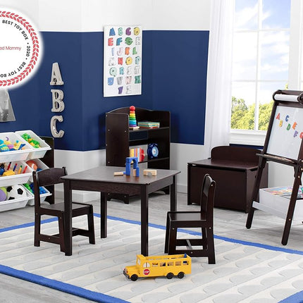 Delta Children My Size Deluxe Toy Box, Dark Chocolate